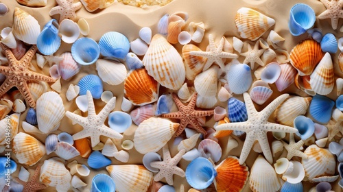 close up of seashells 