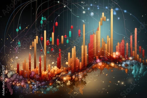 A Dynamic and Exciting Stock Market Trading Graph 