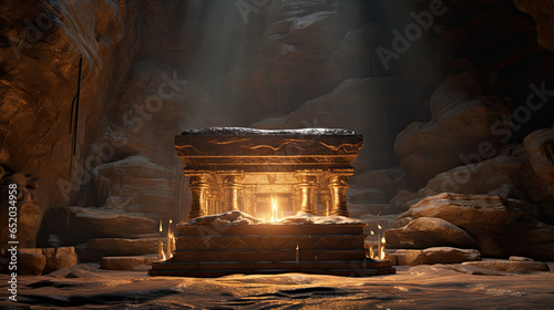 Illustration about Ark of the covenant.
