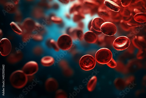 Blood globulins under the microscope