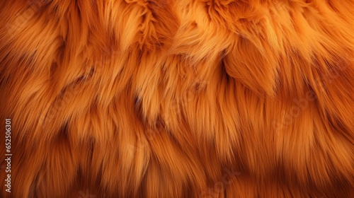 red fur background.
