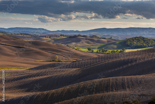 Rural landscape in Val d'Orcia, Tuscany, Italy