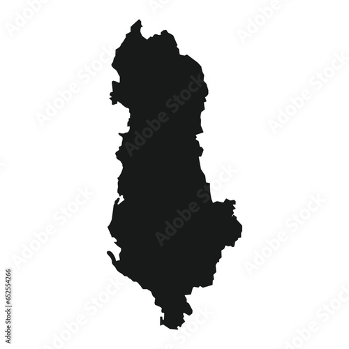 albania map icon vector illustration design