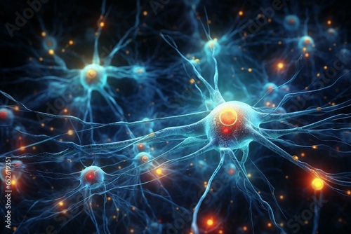 Neurons transmit electrochemical signals to communicate. Generative AI
