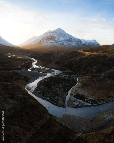 glencoe sunrise, scotland