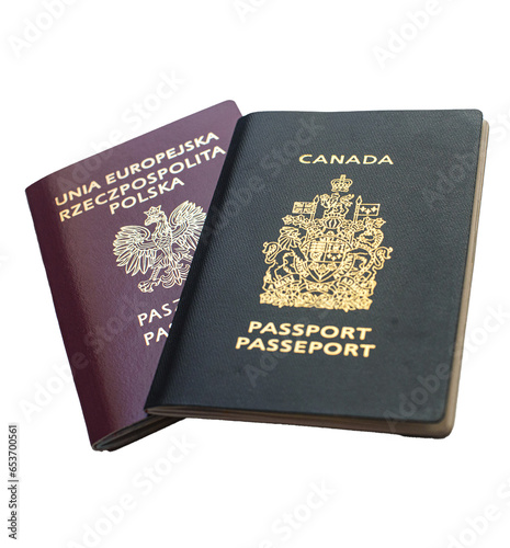 Podwójne obywatelstwo, polski i kanadyjski paszport. Unia Europejska., strefa Schengen, Kanada. Podróże.