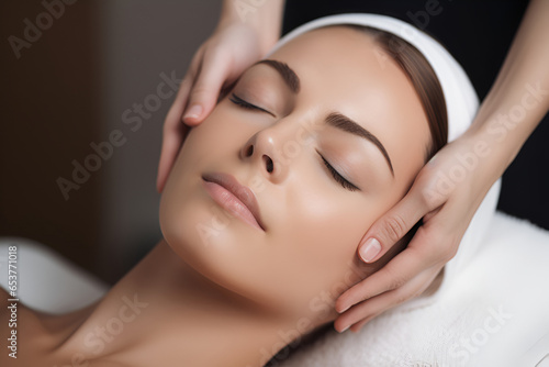 Relax facial and head massage 1
