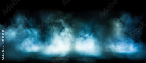 Smoke and Laser concert effects