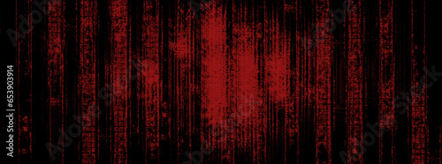 Red, black screen. Pixel textured display. Digital background structure. Color electronic diode effect. television videowall. Projector grid template. Vector illustration. Vintage old techno stripes