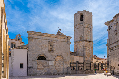 The Sanctuary of Saint Michael the Archangel. Monte Sant'Angelo, Foggia, Apulia, Italy, Europe.