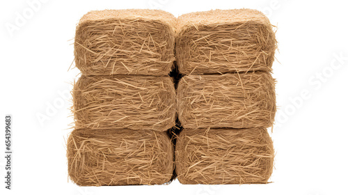 A Stack Of Hay. Isolated on Transparent background.