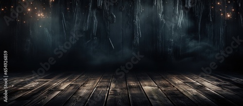 Creepy Halloween background with space for text and product placement with copyspace for text