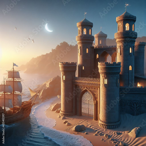 mosque at sunset Somnium de Castello Magico: A Dream of a Magical Castle Ars Magica: The Art of Magic in a Fantasy World Intra Muros: Inside the Walls of a Mysterious Fortress Exsilium: A Tale of Exil