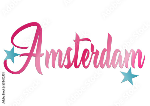 Amsterdam - ideal for websites, emails, presentations, greetings, banners, cards, books, t-shirt, sweatshirt, prints, mug, Sublimation, Cricut 