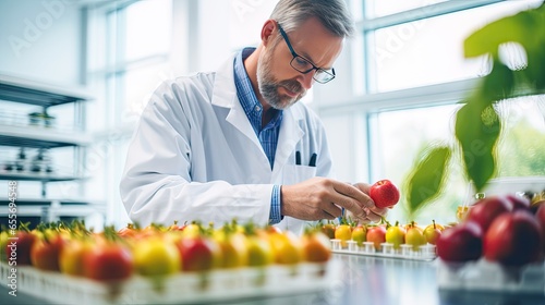 Scientists working in state-of-the-art laboratories researching food technology.