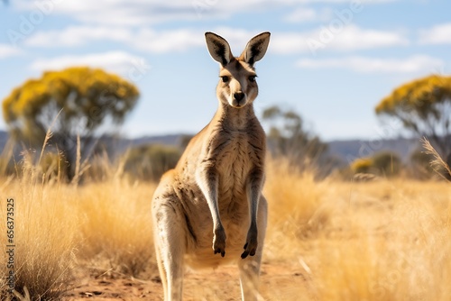 Kangaroo in the Australian Outback, Northern Territory, Australia
