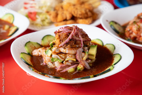 ceviche de camarón