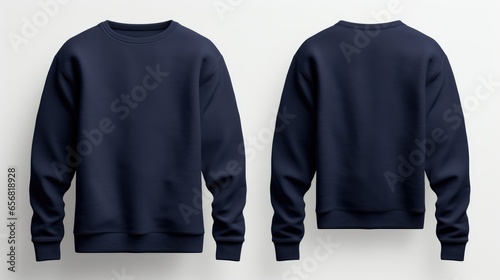 front navy blue sweatshirt, back navy blue sweatshirt, set of navy blue sweatshirt, navy blue sweatshirt, navy blue sweatshirt mockup, navy blue sweatshirt isolated, sweat shirt, easy to cut out 