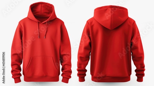 front red hoodie, back red hoodie, set of red hoodies, red hoodie, red hoody, hoodie mockup, red hoodie mockup, red hoodie template, red hoodie isolated, easy to cut out, hoodie cutout