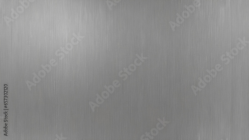 Seamless brushed metal plate background texture. Tileable industrial dull polished stainless steel, aluminum or nickel finish repeat pattern. High resolution silver grey rough metallic 