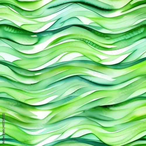 green algae watercolor background, Generative ai, green algae pattern for design