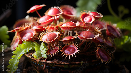 The Venus flytrap is a carnivorous plant
