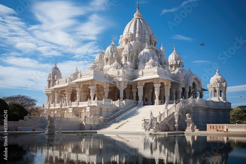 Prem Mandir is a Hindu temple dedicated to Shri Radha Krishna in Vrindavan