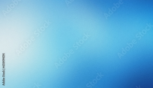 blue white , color gradient rough abstract background shine bright light and glow template empty space , grainy noise grungy texture