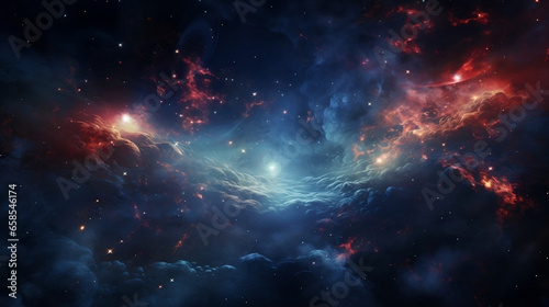 Mesmerizing cosmic wallpaper with swirling galaxies, stars, and nebulae.