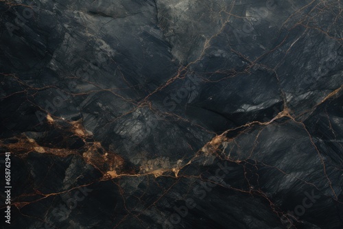 Dark marble texture. Black marble with golden veins. Natural pattern of black marble. Black stone Surface. Luxurious stylish design.For background, ceramic floor, wall tiles, interior, tile wallpaper