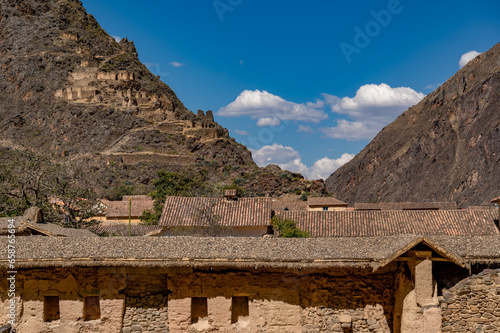 Scenic view around Sacred Valley, Peru.