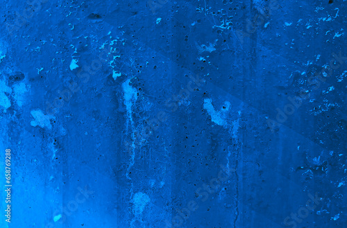Niebieskie tło ściana tekstura 