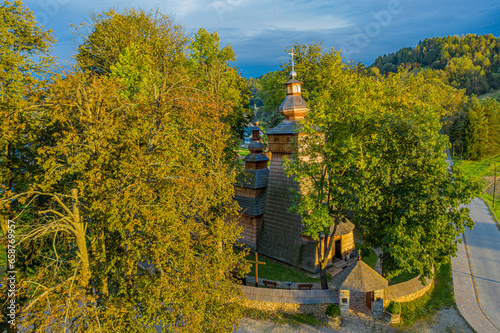 Old Orthodox Church, Cerkiew pw. św. Jakuba Młodszego Apostoła, Powroźnik, Małopolska, Poland, EU