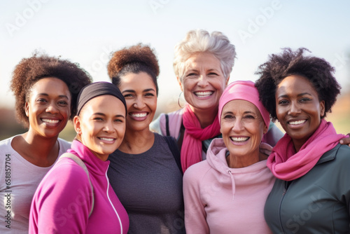 Happy multi generational women having fun together.