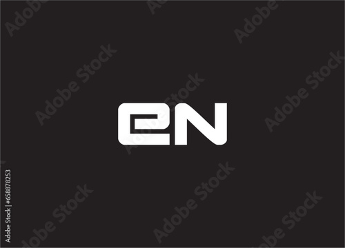 en letter logo and monogram design