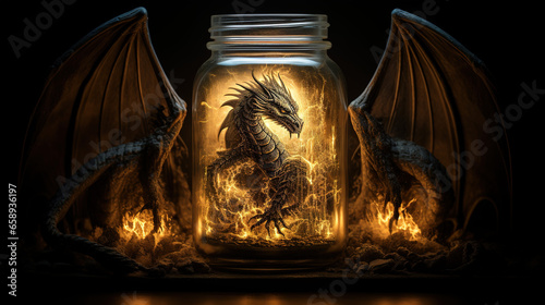 Dragon in a jar