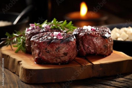 gourmet wild game burgers featuring venison or bison