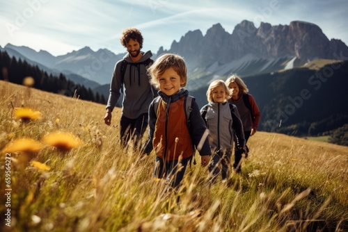 , south tyrol, geissler group, family hiking