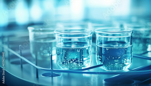 Research biotechnology medicine pharmacy tube liquid laboratory science scientific blue chemistry pharmaceutical chemical