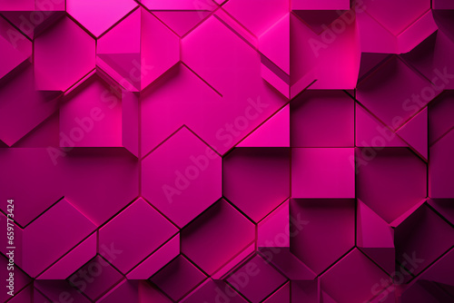 magenta color geometric background