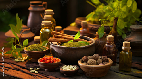 Ayurveda: Harnessing the Power of Ancient Hindu Medicine with Plants and Herbs.