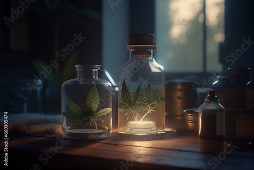 Grow medical cannabis in a jar.