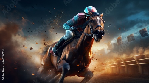 Experience the thrill of pixel-perfect horse racing in a futuristic world of unparalleled excitement. 