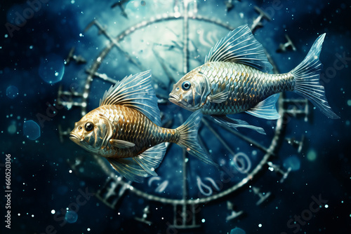 Zodiac astrology horoscope pisces fish