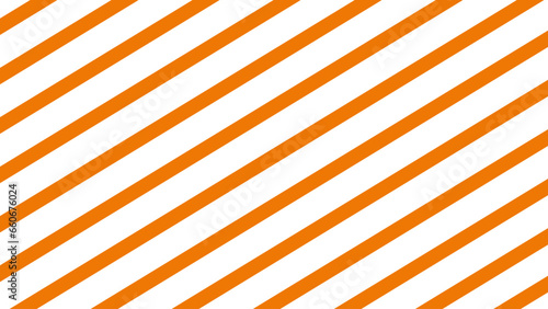 White and orange diagonal stripes