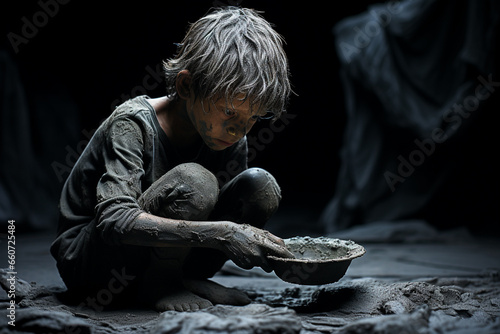Hunger, poverty. Social world problem, lack of nutrition, food. Food Sanitation. dregs of society, the homeless. Poverty in retirement. Alms. Lonely children and the elderly. Beggars in need of help.