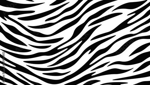 zebra skin pattern background. Vector illustration
