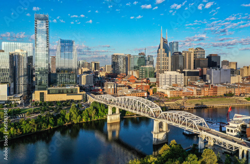 Aerial view of Nashville Tennessee