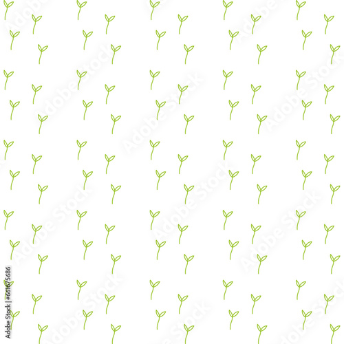 Floral pattern design template with flower motif. nature decorative background in flat style. repeat and seamless vector