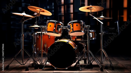 drum set, musical instrument 